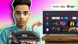 Tata Sky Binge+ Unboxing and Review ! Plans and more |