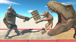 Deadly Hammers and Hungry Trex - Animal Revolt Battle Simulator