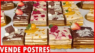 Si Vendes Estos Postres, Ganas Muchos Clientes ¡Cheesecake SIN HORNO!