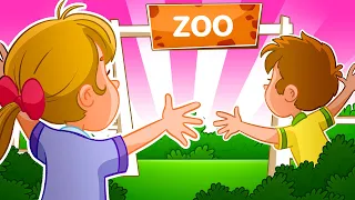 Sa Mergem La Zoo + Hai Iute La Zoo + Mai Multe Cântece Pentru Copii și Muzică Pentru Copii