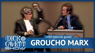 Groucho Marx's Side-Splitting Coal Miner Encounter: A Brush with Danger | The Dick Cavett Show