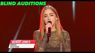 Nenah Jones Performs David Bowie's 'Heroes' | The Blind Auditions | The Voice Australia 2023