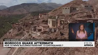 Morocco quake adtermath; how to build with earthquake resilience? • FRANCE 24 English