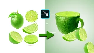 How to Create an Lemon  Cup Photo Manipulation in Photoshop #photoshop #photoshoptutorial