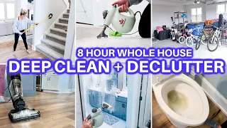 EXTREME WHOLE HOUSE DECLUTTER +CLEAN  WITH ME | CLEANING MOTIVATION | SPRING CLEANING |DEEP CLEANING