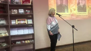 Встреча, посвящённая штурму Тильзита в библиотеке имени Рутмана города Советска