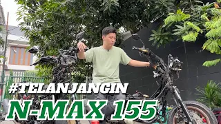 Telanjangin Yamaha NMAX 155 Rangka Ciamik Besar Kuat Tahan Lama #reviewmotor #rangkamotor #yamaha