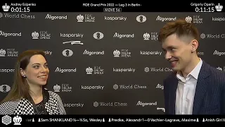 It took me one second to accept the invitation! | Andrey Esipenko | Round 1 | FIDE