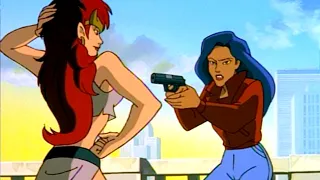 Elisa Maza vs. Demona [Gargoyles - S2E13 - "High Noon"]