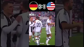 Germany vs USA International Friendlies_____-- highlight football #sports goal (1-3)