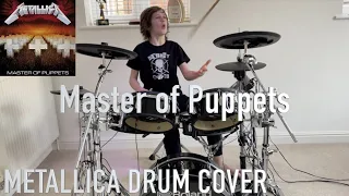 Master of Puppets by Metallica drum cover