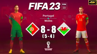 FIFA 23 - PORTUGAL vs. WALES - FIFA World Cup Final - Ronaldo vs. Bale - PS5™ [4K]