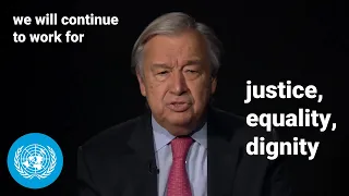 UN Chief on Human Rights Day 2021 (10 December 2021) | United Nations