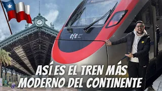 Conocimos el TREN más MODERNO del CONTINENTE en CHILE y Sudamérica 🇨🇱 ALUCINANTE 😱