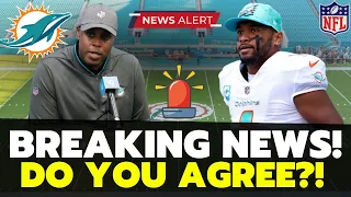 IT HAPPENED NOW! JUST LEFT! WHAT IS REALLY HAPPENING IN DOLPHINS! MIAMI DOLPHINS NEWS TODAY SPORTS