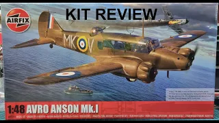 1/48 AIRFIX Avro Anson Mk.I Kit review