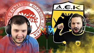 Δεν γίνονται αυτά ΟΛΥΜΠΙΑΚΟΣ - ΑΕΚ Playoffs 2023 | PES 2021