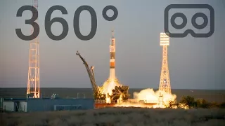 Байконур 360˚. Пусковая кампания ТПК "Союз МС-05"/360˚ Launch of «Souz MS-05»