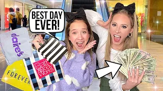 BIRTHDAY SHOPPING AT THE MALL WITH NO BUDGET 🤑🛍🥳