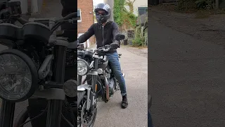 Triumph Speed Twin 1200 - Day Adventure Out Of The City - Cone Shorty Exhaust