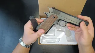 Обзор пистолета Airsoft Gun C.8 Colt 1911 Classic от EXQO