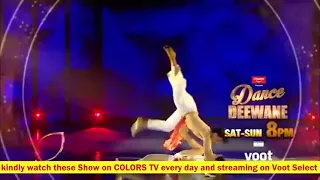 Dance Deewane 3 promo of thise week with Jasmine Bhasin and Armaan Malik on colours