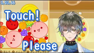 Suika Peaches Sarcasm, the funny watermelon game【NIJISANJI EN | Ike Eveland】eng sub