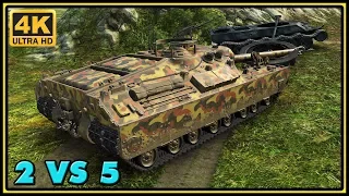 T95 - 6 Kills - 9,4K Damage - 2 VS 5 - World of Tanks Gameplay