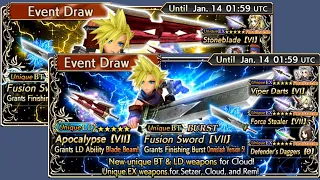 DFFOO -  Cloud Burst & LD Banner Draw Pulls