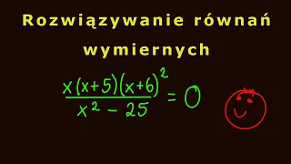 Równania wymierne #część 1