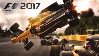 THE SLOWEST CRASH EVER | F1 2017 Fails, Crashes & Glitches