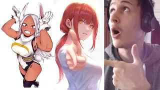 Anime Girl with the most H₤NΤ⍲i posts by @RiNNEyt REACTION