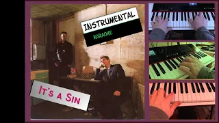 It’s a Sin - Pet Shop Boys - Instrumental with lyrics  [subtitles]