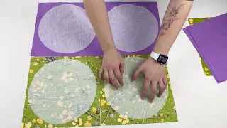 4 circles can be transformed into a great item for the home | Sew in 10 minutes and sell