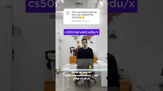 How to Take CS50 - CS50 Reels #Shorts