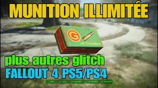 GLITCH DUPLICATION ILLIMITÉE MUNITION ET Autres FALLOUT 4 PS5/PS4