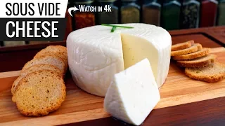 Sous Vide CHEESE from SCRATCH! Queijo Minas AKA Queso Blanco