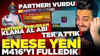 ENESİN HESABINDA YENİ M416 YA TEK ATTIK! HAVALARA UÇTU! PUBG Mobile