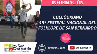 Cuecódromo en el 49º festival nacional del folklore de San Bernardo