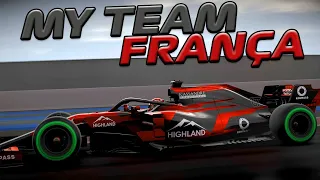 F1 2020 - MY TEAM - GP DA FRANÇA 50% - CHOVEU BASTANTE EM PAUL RICARD - EP 121