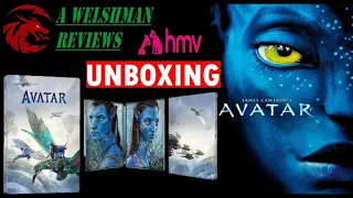 Avatar hmv Exclusive Limited Edition 4K Ultra HD Steelbook Unboxing #physicalmedia #unboxing #4k