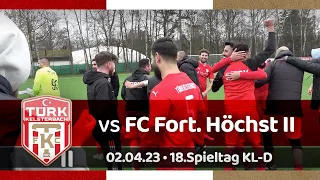 22/23 - 18.Spieltag - TÜRK Kelsterbach II vs FC Fort. Höchst II 2:0