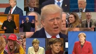 DAS DUELL DONALD TRUMP VS ANGELA MERKEL LÜGE & WAHRHEIT TRUMP MÜLLER PISPERS STADLER Deuts