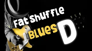 Blues Backing Track Jam - Ice B. - Chicago Blues Backing Track - Fat Shuffle Blues in D