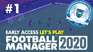 FOOTBALL MANAGER 2020 ALPHA | Part 1 | DEVELOPMENT CENTRE & TRANSFERS | FM20 Let's Play