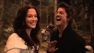 Bridget and Craig - Behind the scenes of Legend of the Seeker