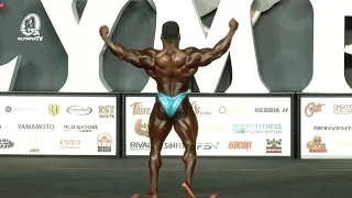 keone Pearson  posing routine 2021 Mr. Olympia