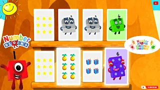 Numberblocks Card Fun - Match the Cards | Number Memory Game | Turn Cards Over (Part 3/4)