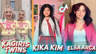 ❤️Kagiris Twins - Kika Kim - Elsa Arca / Tik Tok Dance Mashup *NEW!*