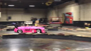 Ultimate MGB pink panther on track